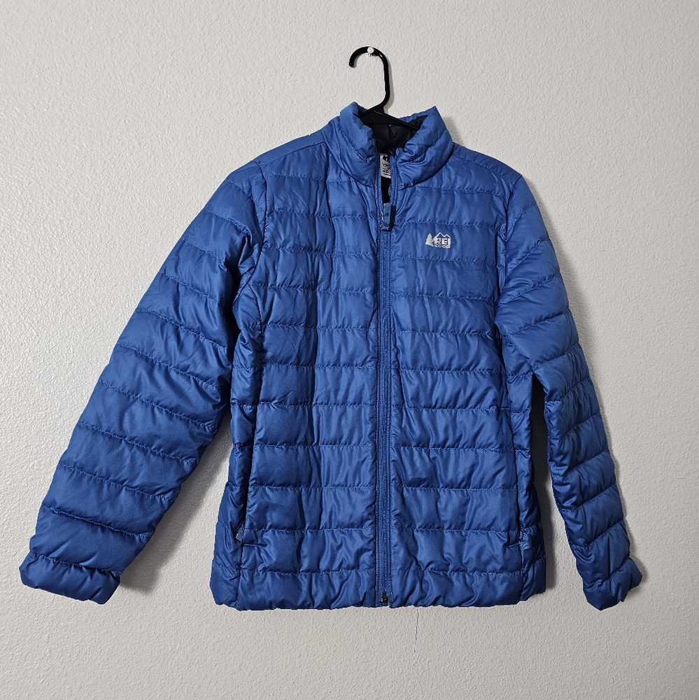 REI Kids Blue Puffer Jacket